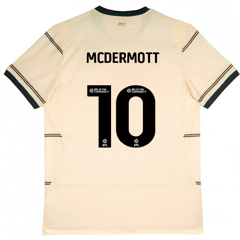 Danxen Mulher Camisola Tommy Mcdermott #10 Beige Borgonha Alternativa 2026/27 Camisa