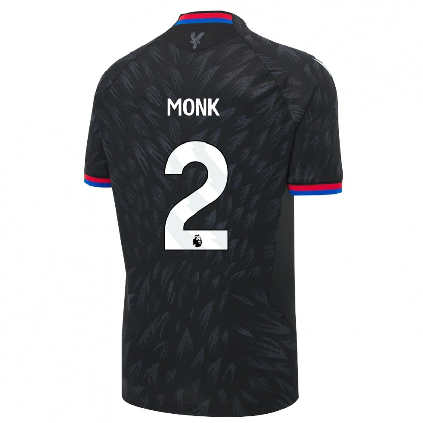 Danxen Mulher Camisola Dylan Monk #2 Preto Azul Vermelho Alternativa 2026/27 Camisa