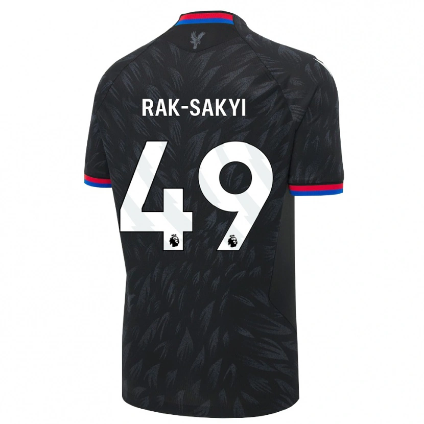 Danxen Mulher Camisola Jesurun Rak-Sakyi #49 Preto Azul Vermelho Alternativa 2026/27 Camisa