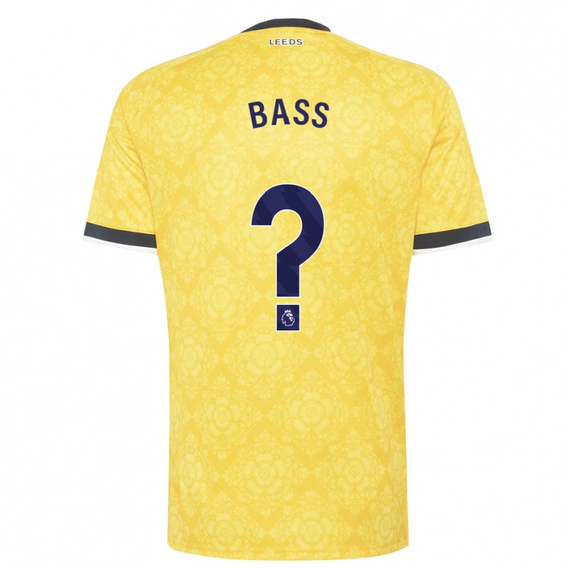 Danxen Mulher Camisola Rebekah Bass #0 Amarelo Branco Preto Alternativa 2026/27 Camisa