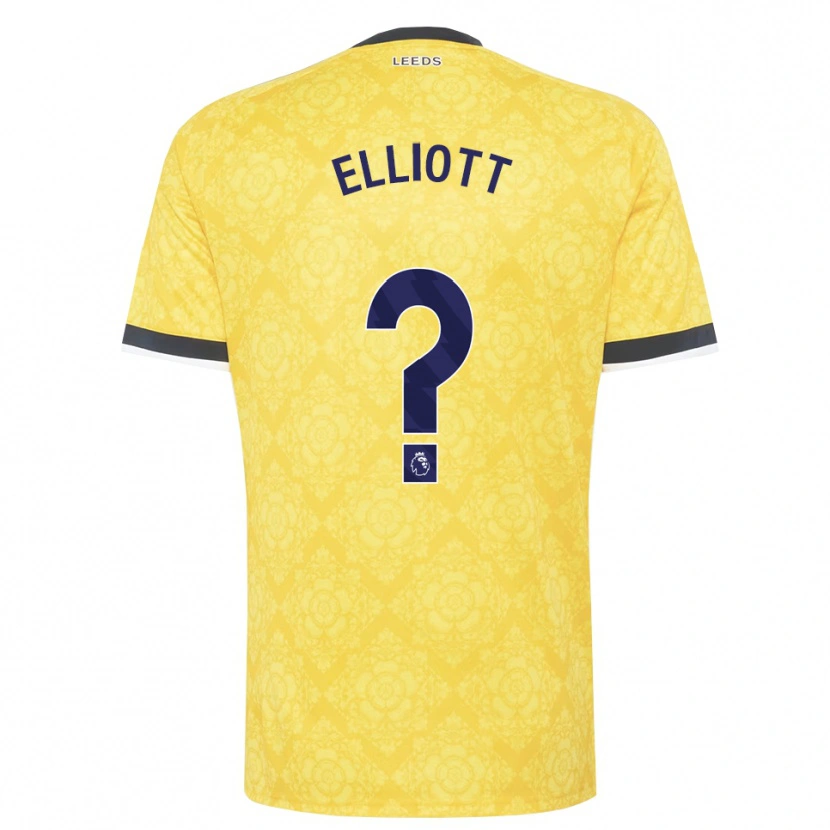 Danxen Mulher Camisola Izzy Elliott #0 Amarelo Branco Preto Alternativa 2026/27 Camisa