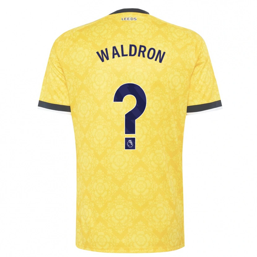 Danxen Mulher Camisola Ruby Waldron #0 Amarelo Branco Preto Alternativa 2026/27 Camisa