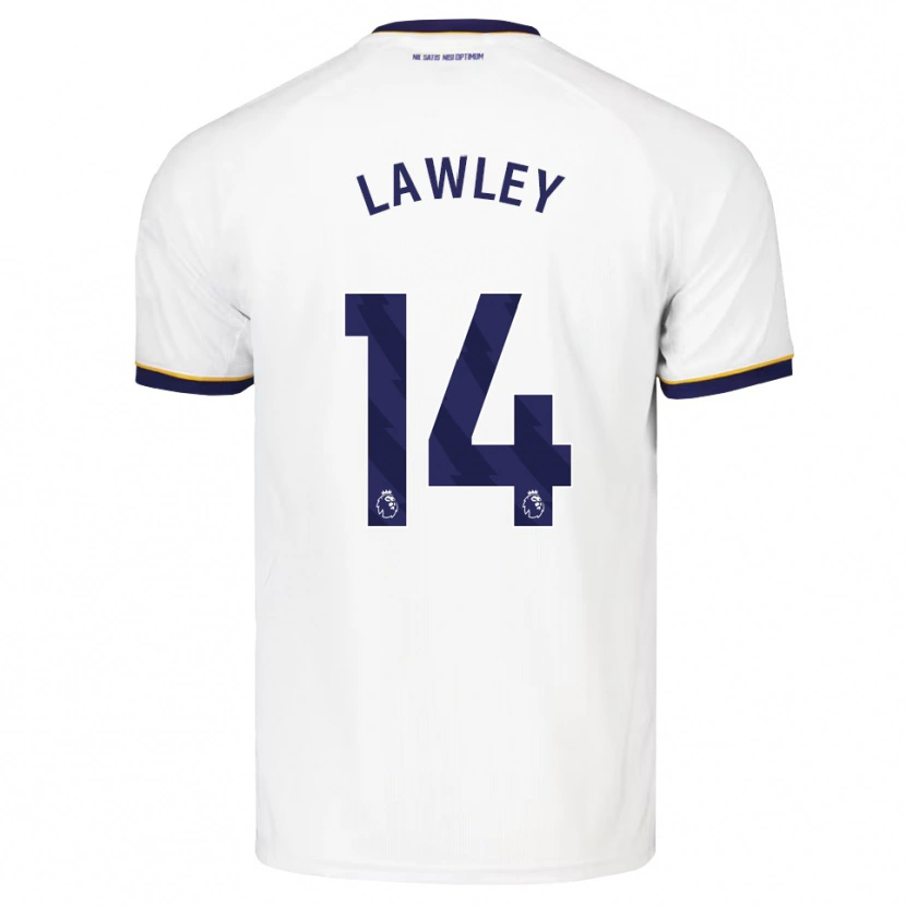 Danxen Mulher Camisola Melissa Lawley #14 Midnightblue Branco Amarelo Alternativa 2026/27 Camisa