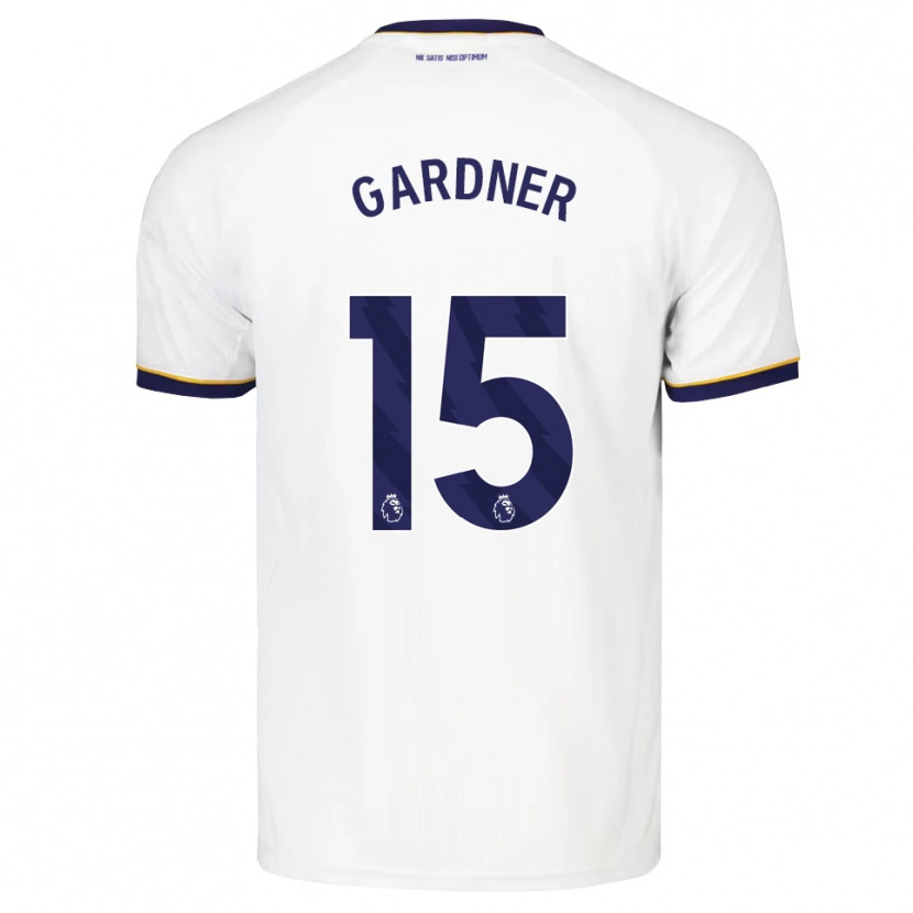 Danxen Mulher Camisola Luis Gardner #15 Midnightblue Branco Amarelo Alternativa 2026/27 Camisa