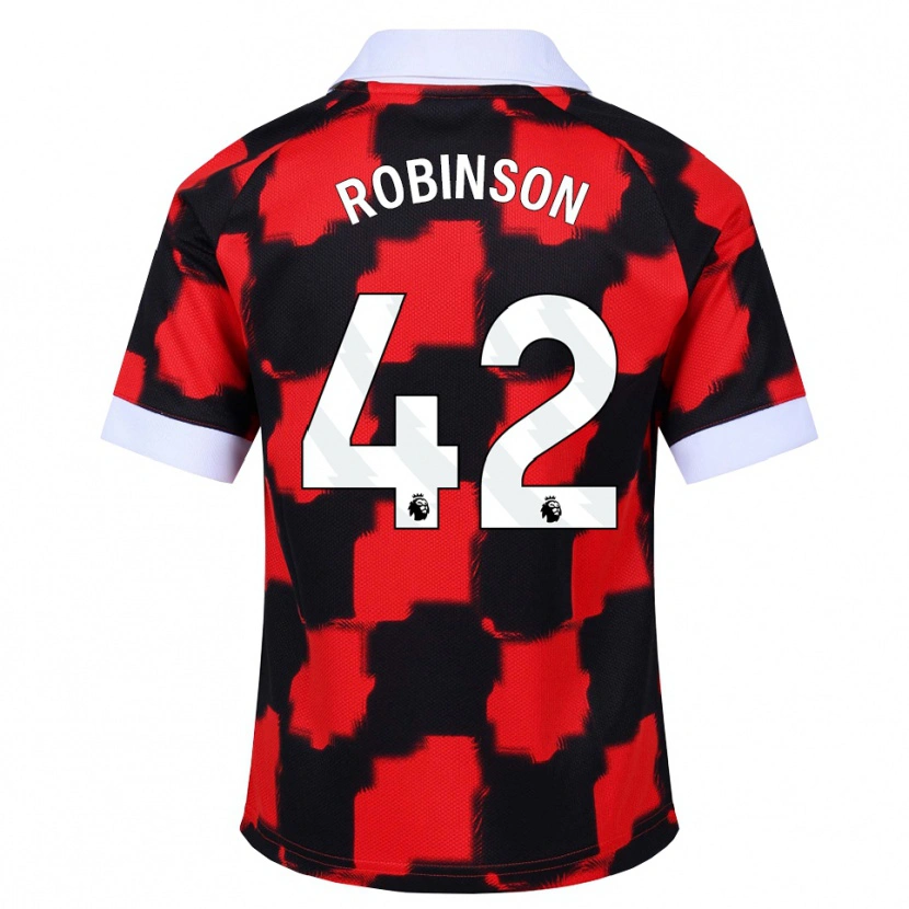 Danxen Mulher Camisola Charlie Robinson #42 Vermelho Branco Preto Alternativa 2026/27 Camisa