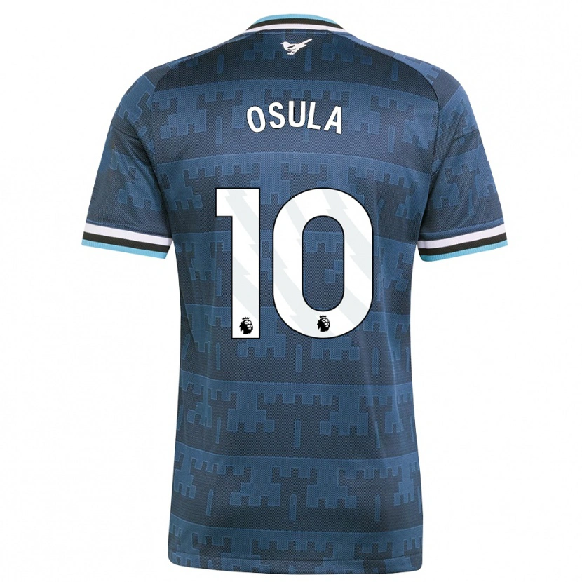Danxen Mulher Camisola William Osula #10 Amarelo Preto Azul Alternativa 2026/27 Camisa
