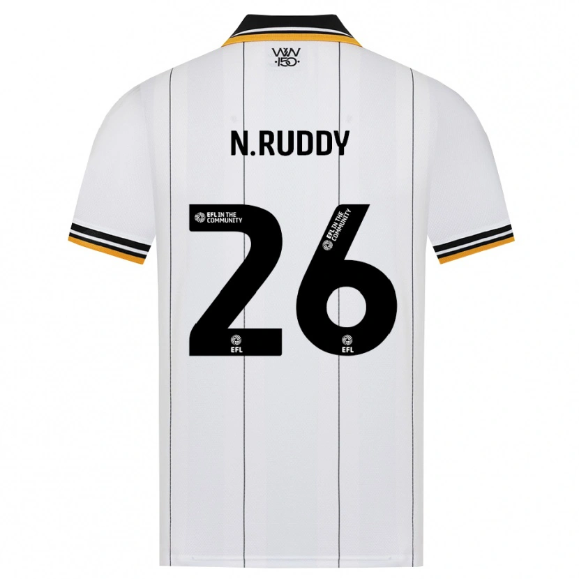 Danxen Mulher Camisola John Ruddy #26 Laranja Branco Preto Alternativa 2026/27 Camisa