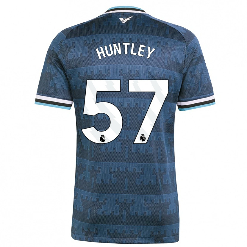 Danxen Mulher Camisola James Huntley #57 Amarelo Preto Azul Alternativa 2026/27 Camisa