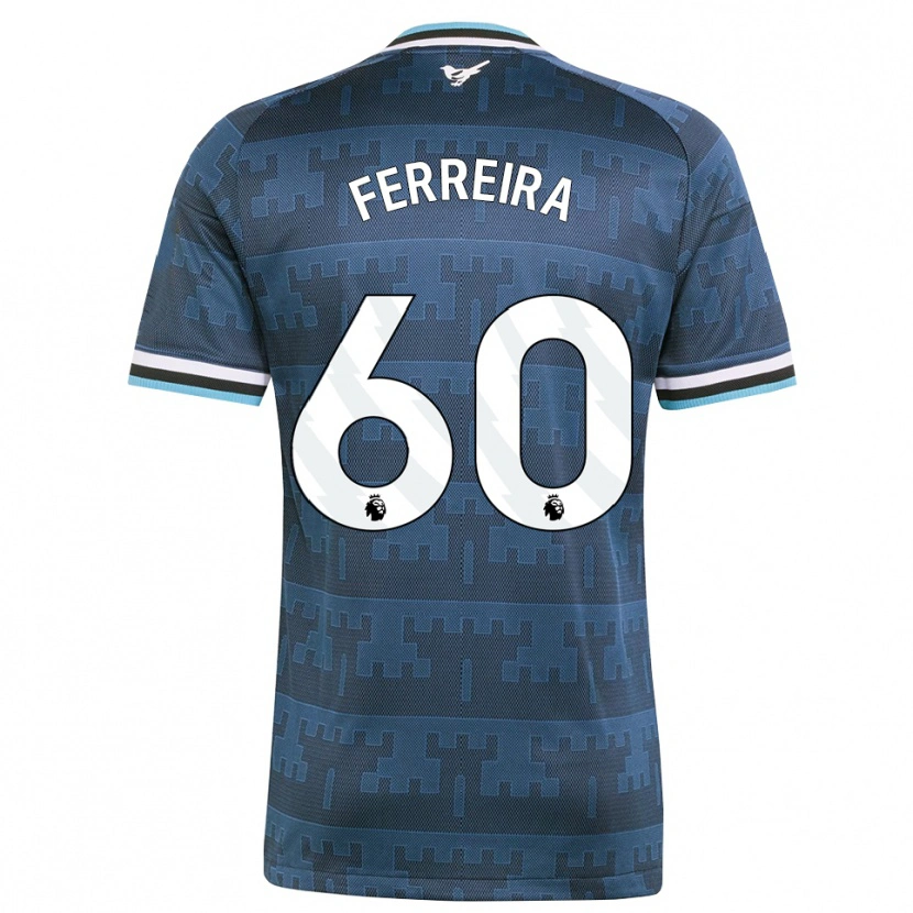 Danxen Mulher Camisola Matheos Ferreira #60 Amarelo Preto Azul Alternativa 2026/27 Camisa
