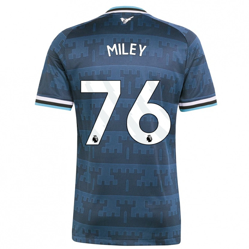 Danxen Mulher Camisola Mason Miley #76 Amarelo Preto Azul Alternativa 2026/27 Camisa