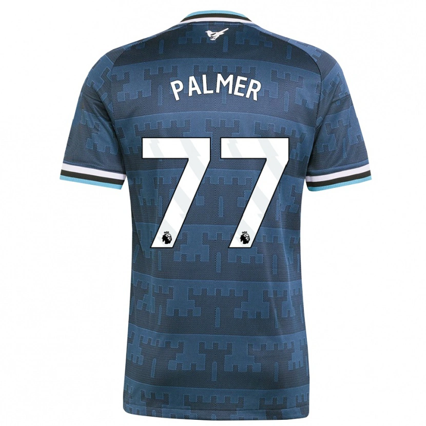 Danxen Mulher Camisola Darren Palmer #77 Amarelo Preto Azul Alternativa 2026/27 Camisa