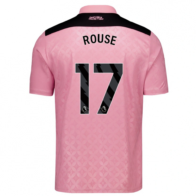 Danxen Mulher Camisola Mollie Rouse #17 Lightpink Preto Alternativa 2026/27 Camisa