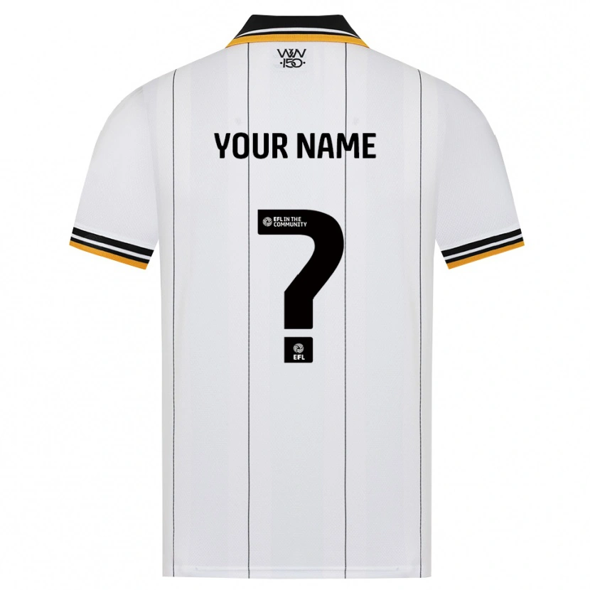 Danxen Mulher Camisola Seu Nome #0 Laranja Branco Preto Alternativa 2026/27 Camisa