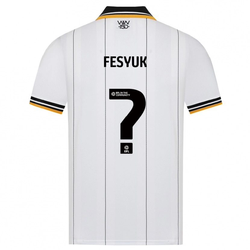 Danxen Mulher Camisola Justin-Alexander Fesyuk #0 Laranja Branco Preto Alternativa 2026/27 Camisa