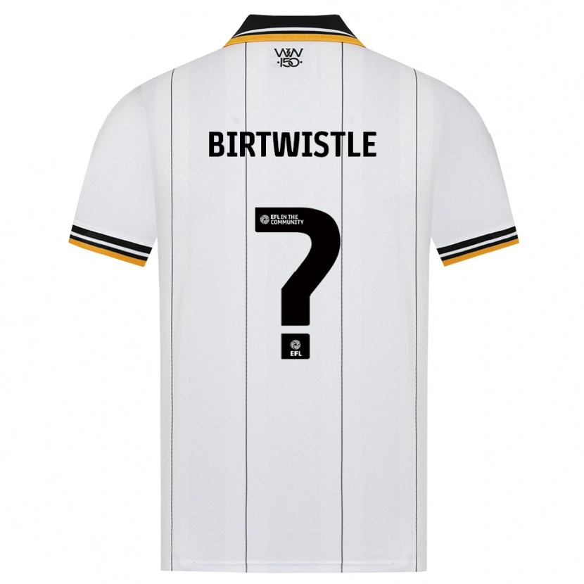 Danxen Mulher Camisola Harry Birtwistle #0 Laranja Branco Preto Alternativa 2026/27 Camisa