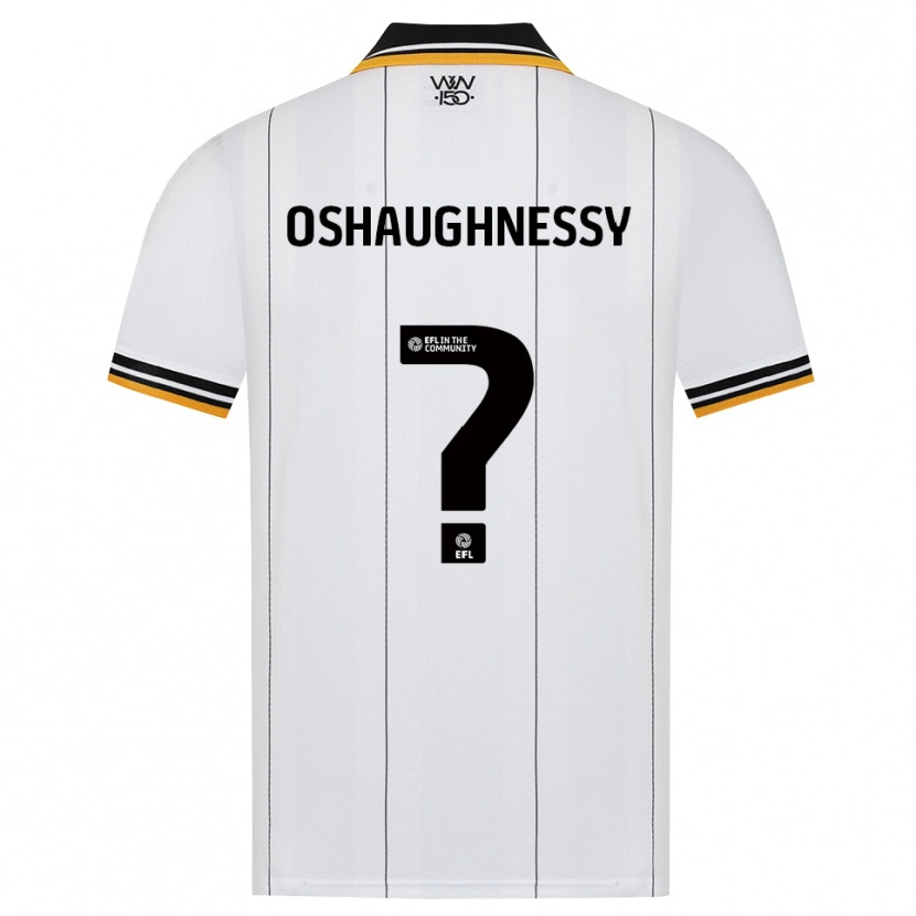 Danxen Mulher Camisola Joe Oshaughnessy #0 Laranja Branco Preto Alternativa 2026/27 Camisa