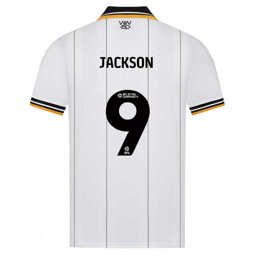 Danxen Mulher Camisola Ricky Jackson #9 Laranja Branco Preto Alternativa 2026/27 Camisa