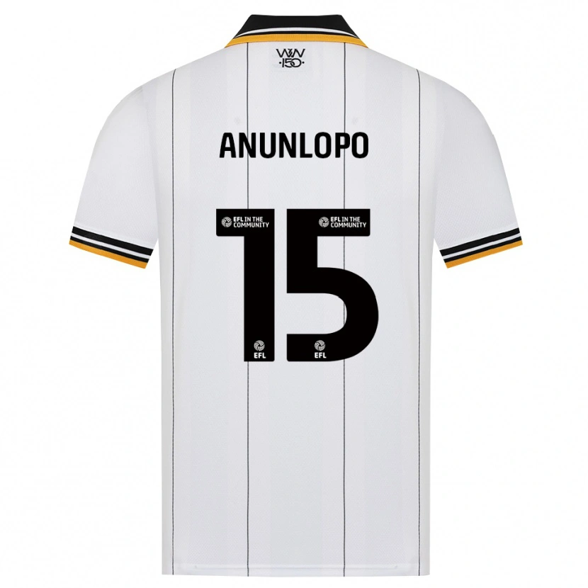Danxen Mulher Camisola Dapo Anunlopo #15 Laranja Branco Preto Alternativa 2026/27 Camisa