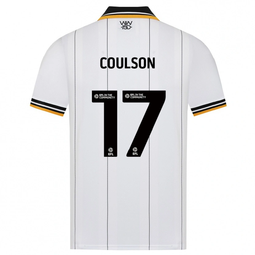 Danxen Mulher Camisola Tyler Coulson #17 Laranja Branco Preto Alternativa 2026/27 Camisa