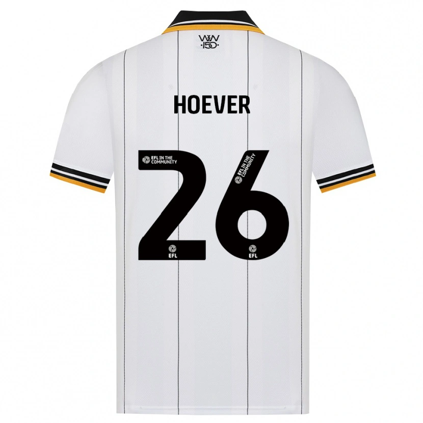 Danxen Mulher Camisola Ki-Jana Hoever #26 Laranja Branco Preto Alternativa 2026/27 Camisa