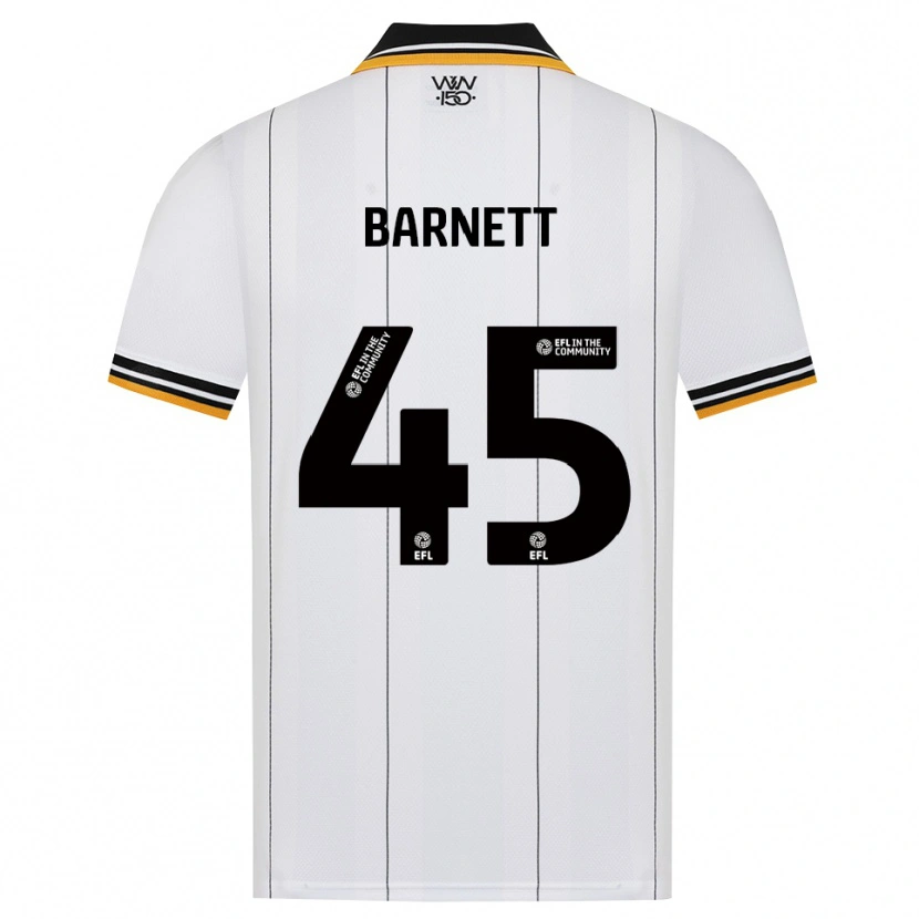 Danxen Mulher Camisola Ty Barnett #45 Laranja Branco Preto Alternativa 2026/27 Camisa