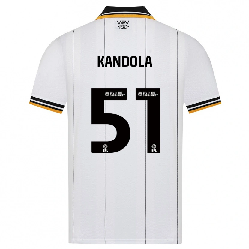 Danxen Mulher Camisola Kam Kandola #51 Laranja Branco Preto Alternativa 2026/27 Camisa