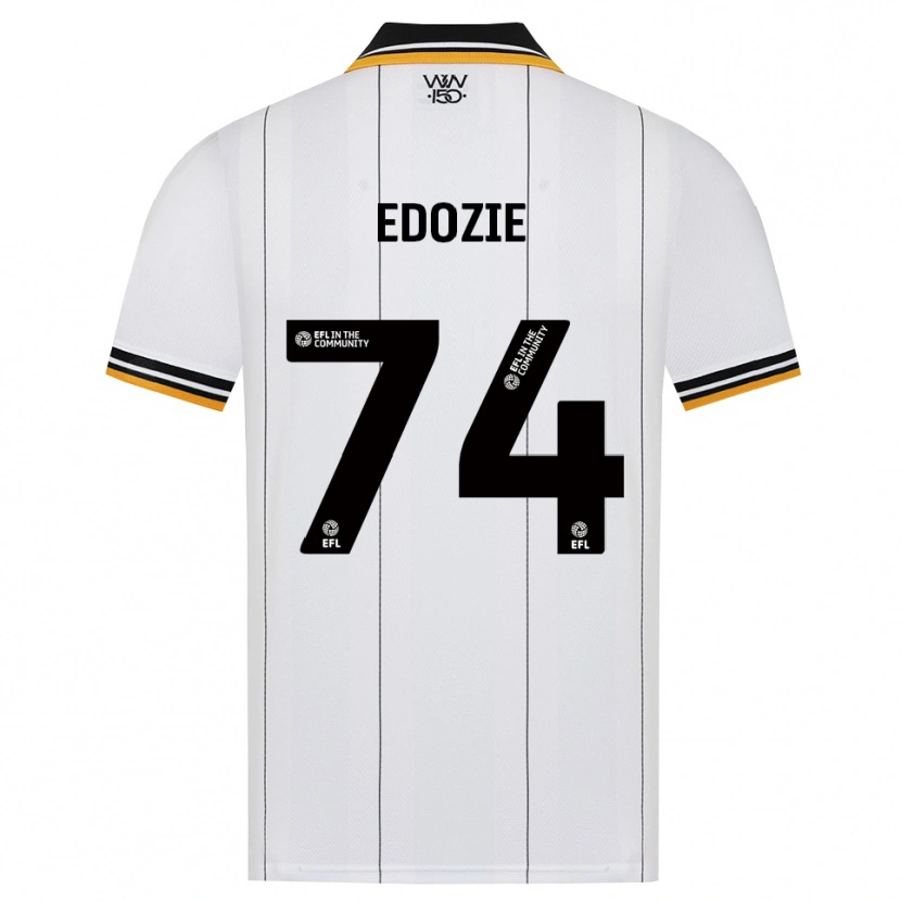 Danxen Mulher Camisola Tom Edozie #74 Laranja Branco Preto Alternativa 2026/27 Camisa