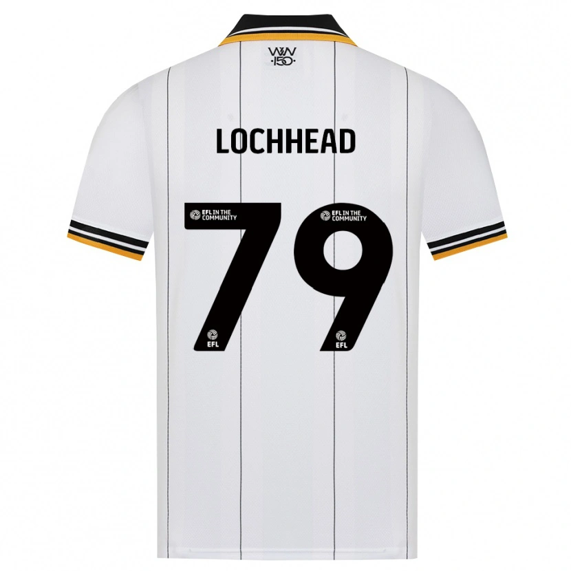 Danxen Mulher Camisola Sebastian Lochhead #79 Laranja Branco Preto Alternativa 2026/27 Camisa