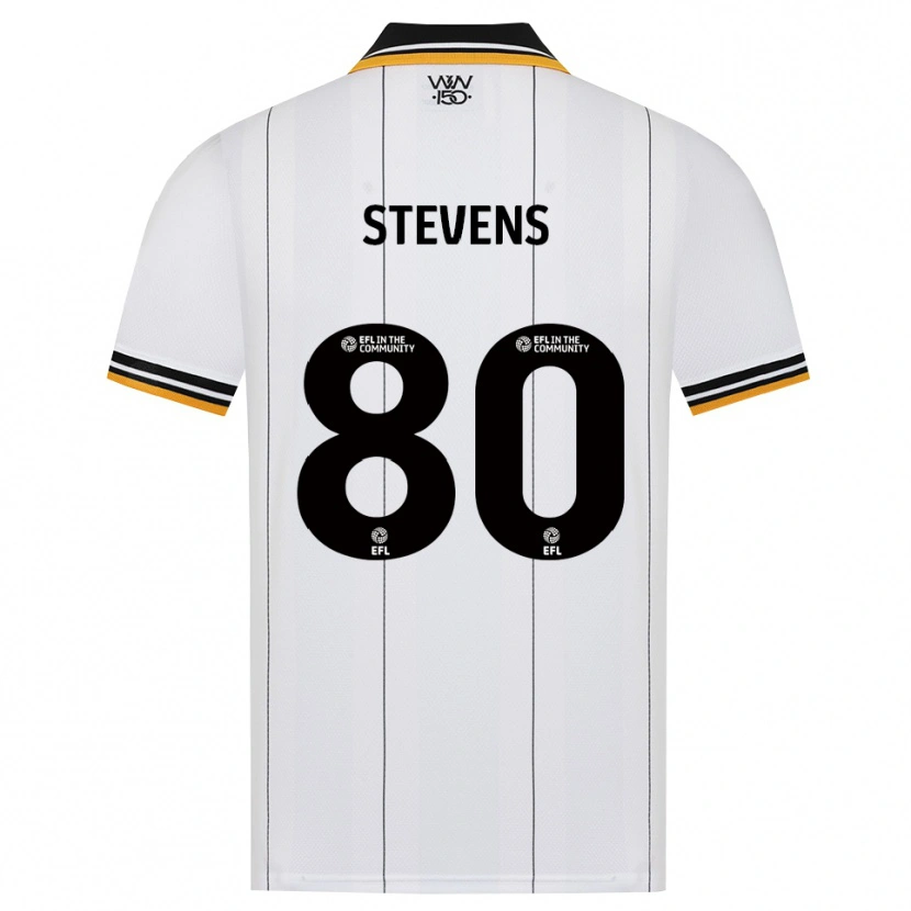 Danxen Mulher Camisola Mason Stevens #80 Laranja Branco Preto Alternativa 2026/27 Camisa