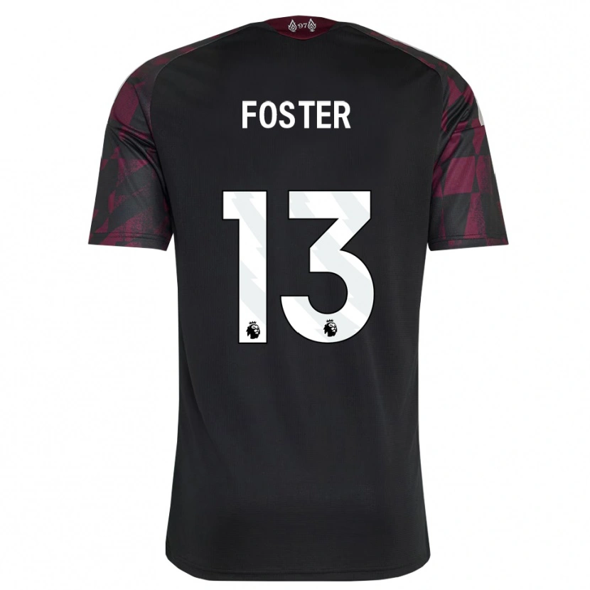 Danxen Mulher Camisola Rylee Foster #13 Preto Branco Roxo Terceiro 2026/27 Camisa