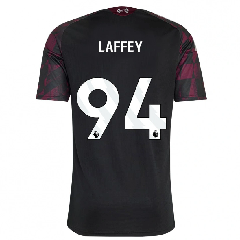 Danxen Mulher Camisola Michael Laffey #94 Preto Branco Roxo Terceiro 2026/27 Camisa