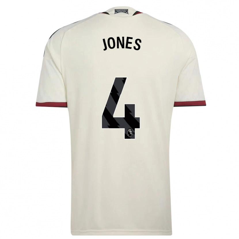 Danxen Mulher Camisola Phil Jones #4 Beige Preto Vermelho Terceiro 2026/27 Camisa