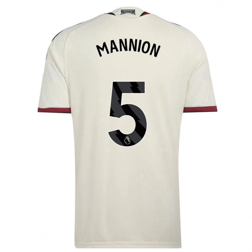 Danxen Mulher Camisola Aoife Mannion #5 Beige Preto Vermelho Terceiro 2026/27 Camisa
