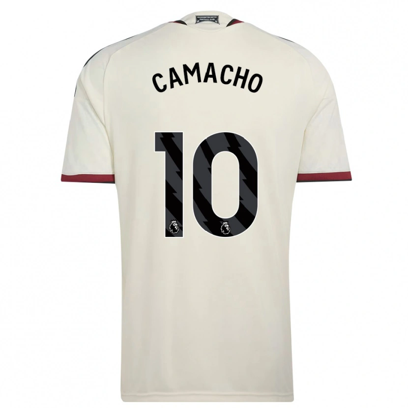 Danxen Mulher Camisola Jaume Camacho #10 Beige Preto Vermelho Terceiro 2026/27 Camisa