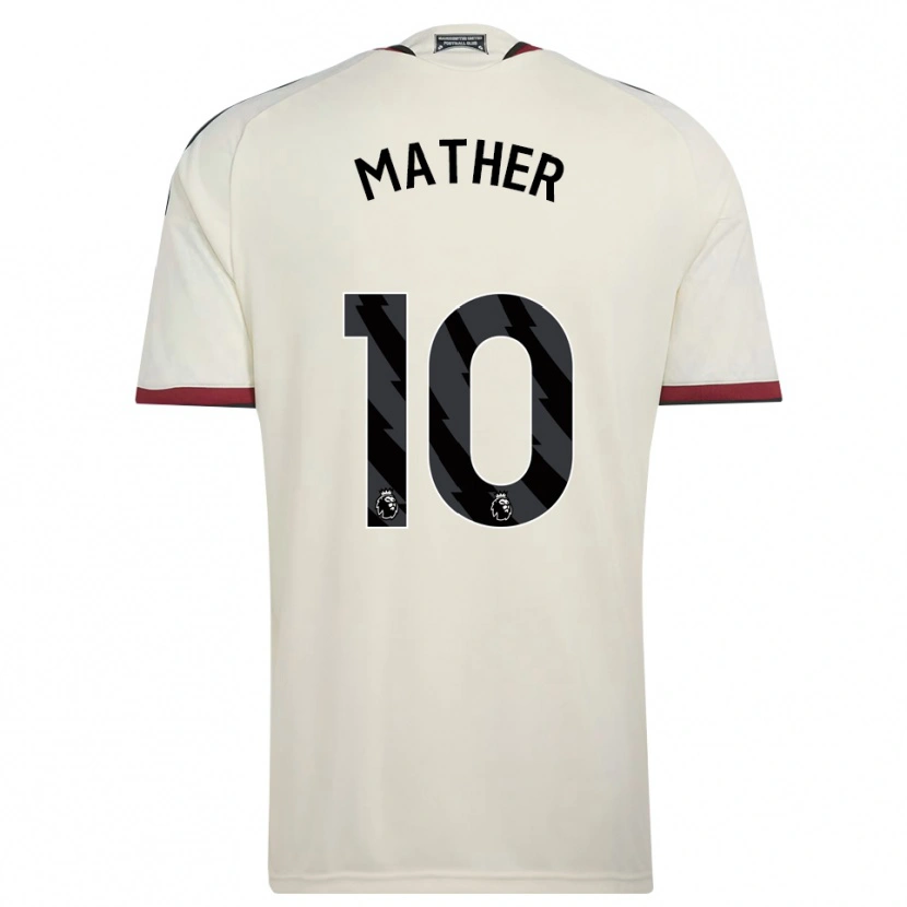 Danxen Mulher Camisola Sam Mather #10 Beige Preto Vermelho Terceiro 2026/27 Camisa