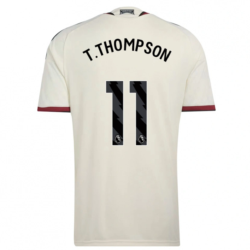 Danxen Mulher Camisola Tynan Thompson #11 Beige Preto Vermelho Terceiro 2026/27 Camisa