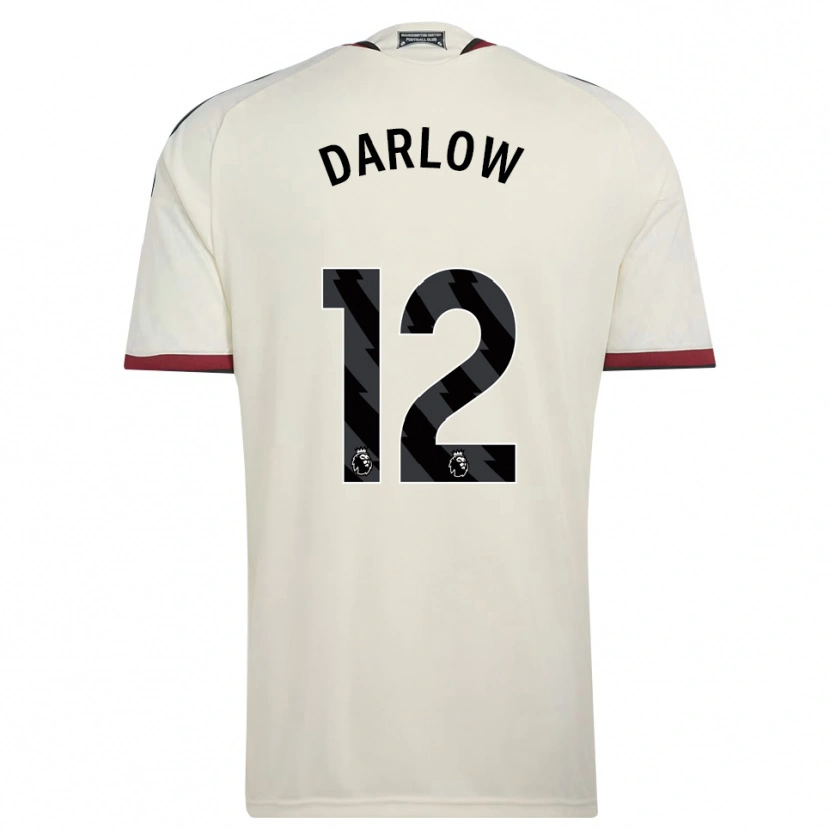 Danxen Mulher Camisola Karl Darlow #12 Beige Preto Vermelho Terceiro 2026/27 Camisa