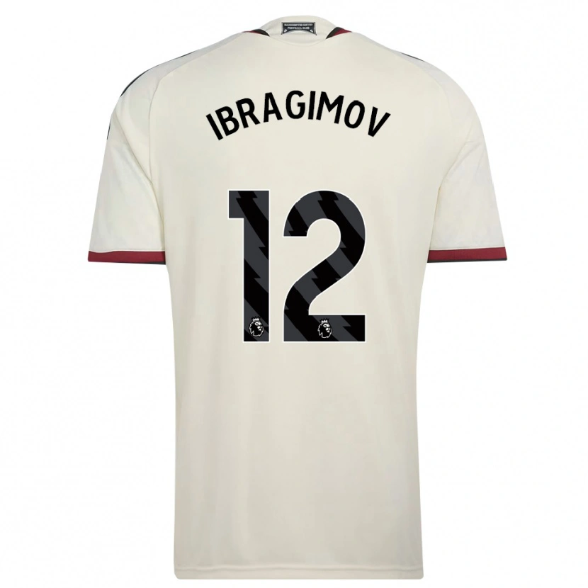 Danxen Mulher Camisola Gazi Ibragimov #12 Beige Preto Vermelho Terceiro 2026/27 Camisa
