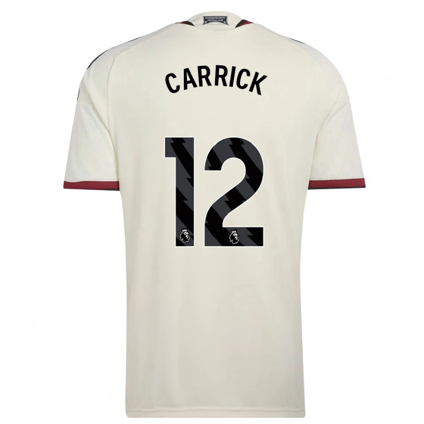 Danxen Mulher Camisola Jacey Carrick #12 Beige Preto Vermelho Terceiro 2026/27 Camisa