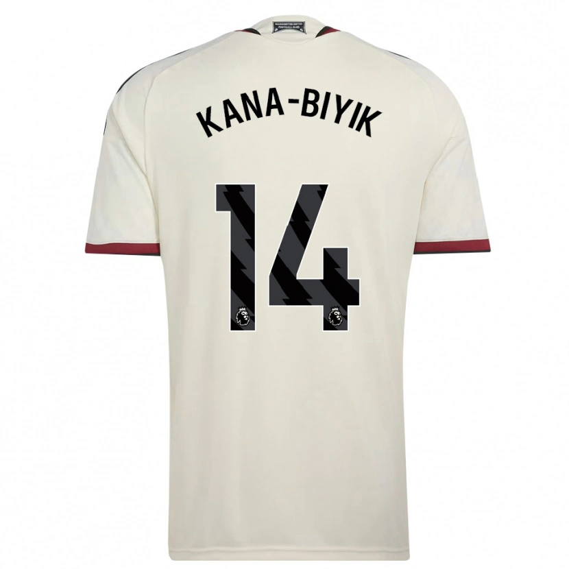Danxen Mulher Camisola Enzo Kana-Biyik #14 Beige Preto Vermelho Terceiro 2026/27 Camisa
