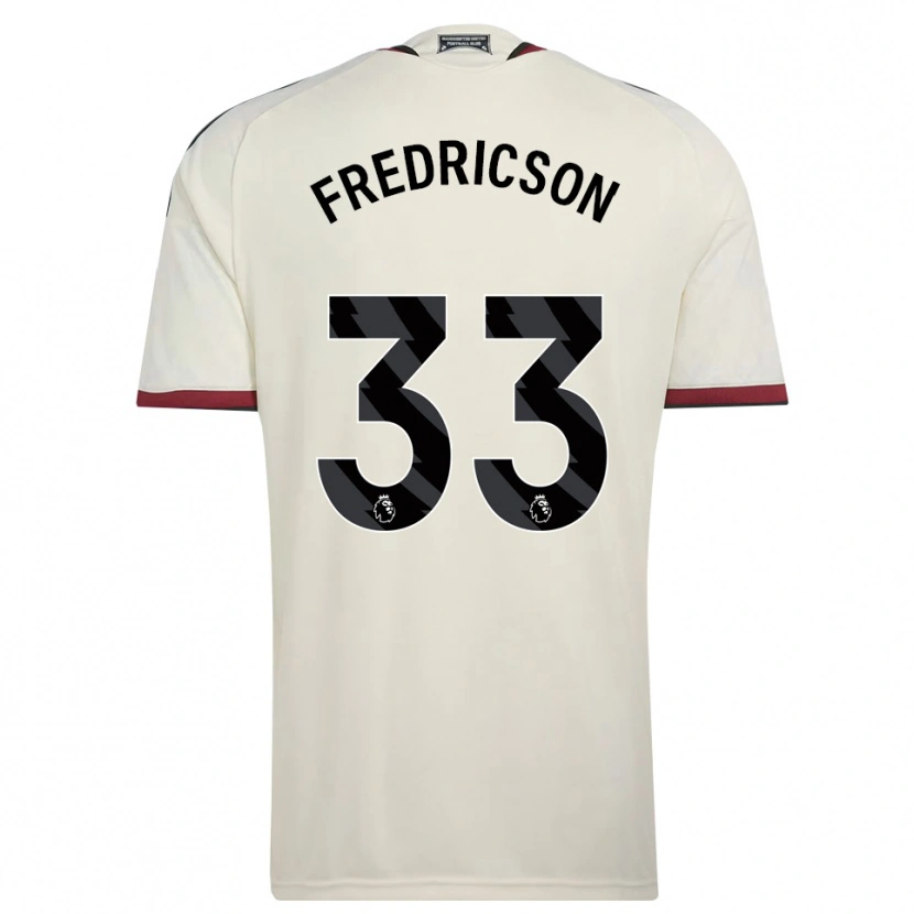 Danxen Mulher Camisola Tyler Fredricson #33 Beige Preto Vermelho Terceiro 2026/27 Camisa