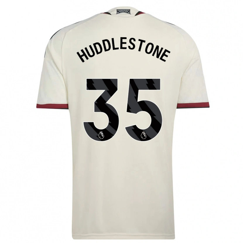 Danxen Mulher Camisola Tom Huddlestone #35 Beige Preto Vermelho Terceiro 2026/27 Camisa