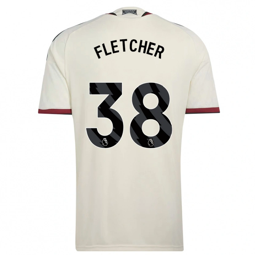 Danxen Mulher Camisola Jack Fletcher #38 Beige Preto Vermelho Terceiro 2026/27 Camisa