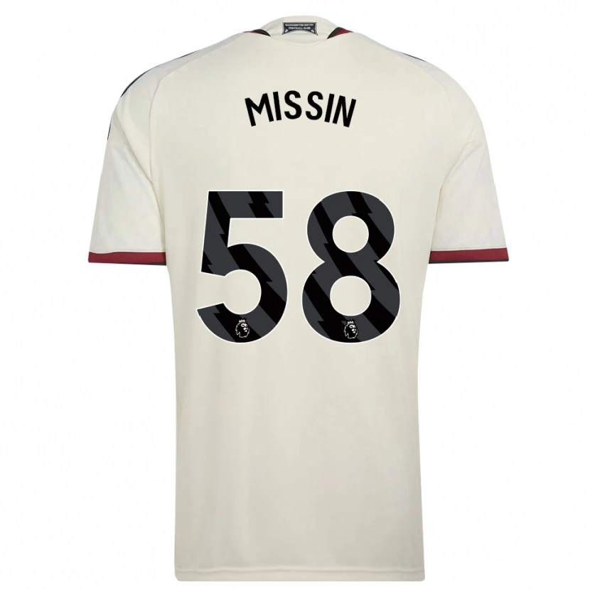Danxen Mulher Camisola Ashton Missin #58 Beige Preto Vermelho Terceiro 2026/27 Camisa