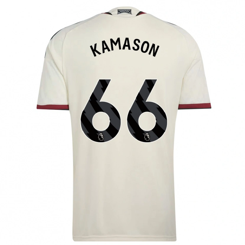 Danxen Mulher Camisola Jaydan Kamason #66 Beige Preto Vermelho Terceiro 2026/27 Camisa