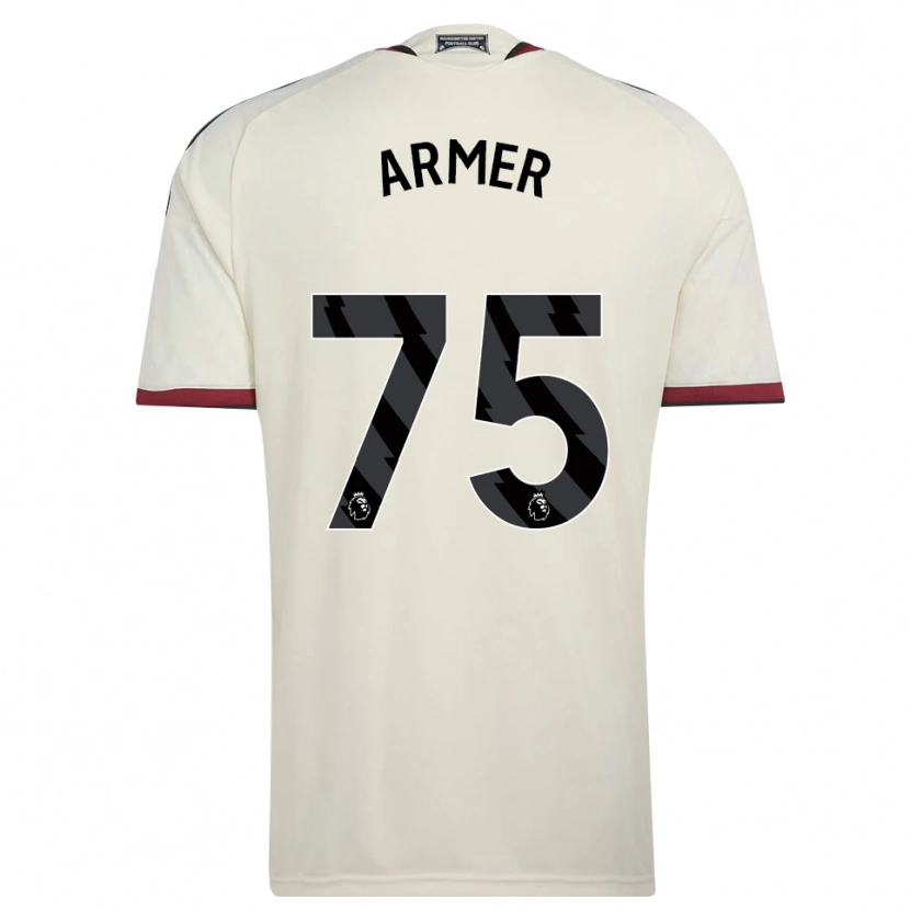 Danxen Mulher Camisola Daniel Armer #75 Beige Preto Vermelho Terceiro 2026/27 Camisa