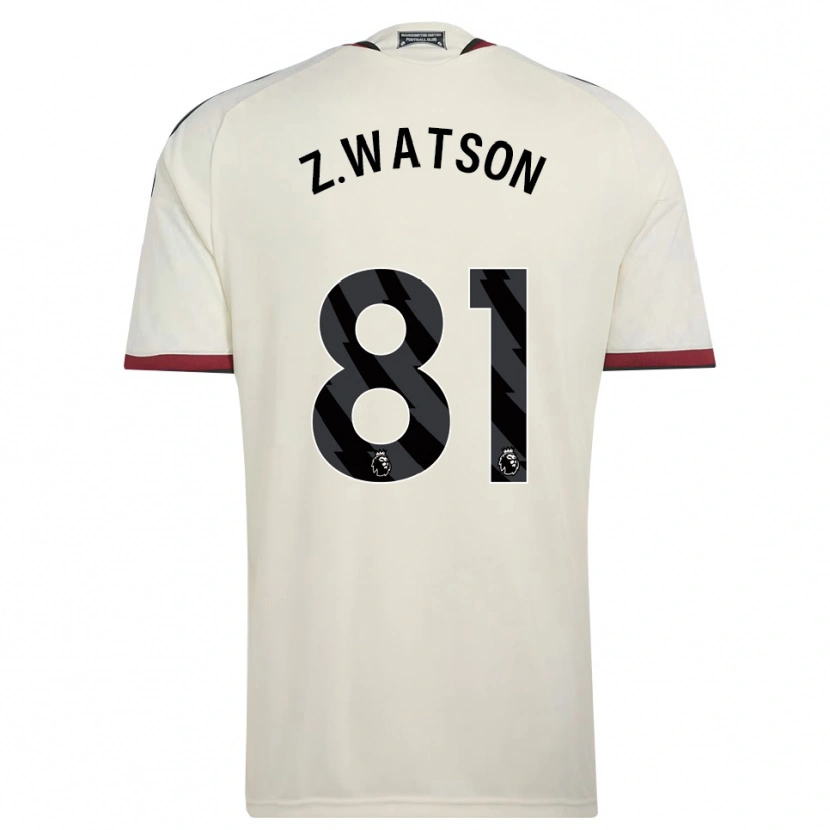 Danxen Mulher Camisola Zac Watson #81 Beige Preto Vermelho Terceiro 2026/27 Camisa