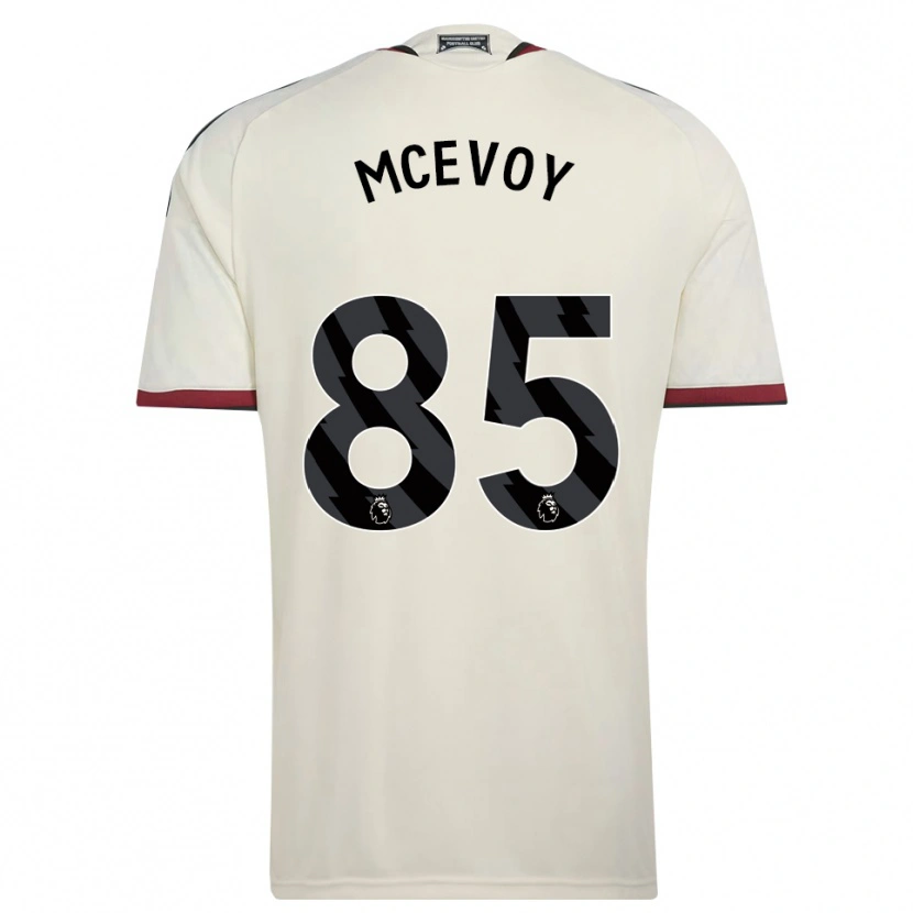 Danxen Mulher Camisola Jay Mcevoy #85 Beige Preto Vermelho Terceiro 2026/27 Camisa