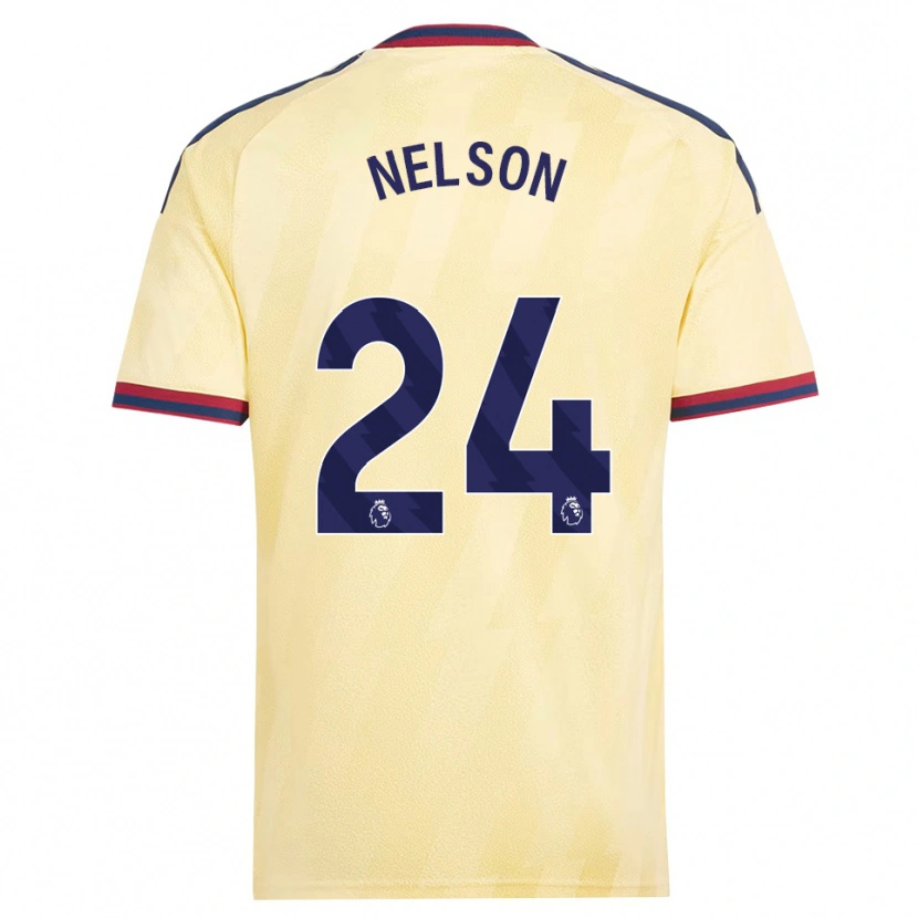 Danxen Mulher Camisola Reiss Nelson #24 Amarelo Claro Midnightblue Terceiro 2026/27 Camisa
