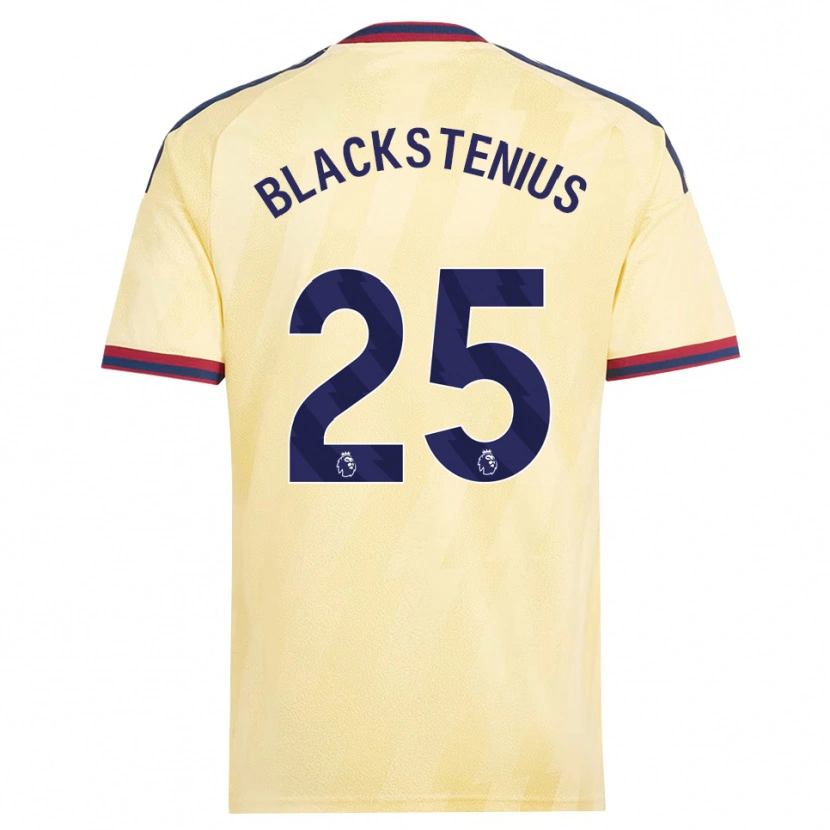 Danxen Mulher Camisola Stina Blackstenius #25 Amarelo Claro Midnightblue Terceiro 2026/27 Camisa